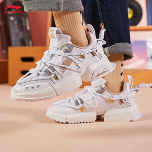 Alternative view of Giày Li Ning PanGu Men's Leisure 'White' AGLQ183-1