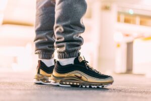 Giày Nike Air Max 97 Qs B Sides 'Metallic Gold' At5458-002