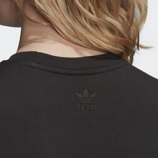 Áo Adidas Adicolor 3D Trefoil Tee Black GD2234 - Ảnh 3
