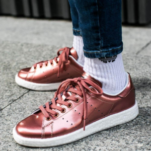 Giay Adidas Wmns Stan Smith Boost 'Metallic Copper' BB0107