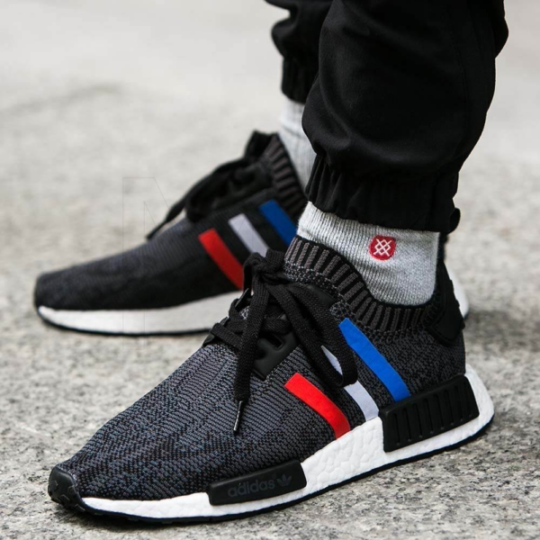 Giày Adidas NMD_R1 Primeknit 'Tri Color' BB2887 - Hình ảnh 2