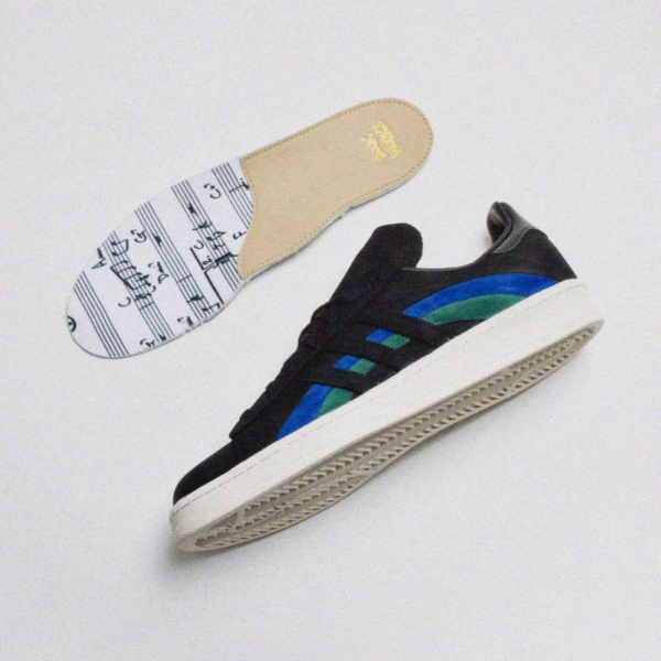 Giày Adidas Campus 80s x Book Works 'Jazz' GW3246 - Hình ảnh 3