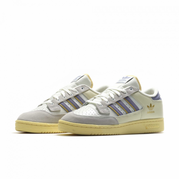 Giày Adidas Centennial 85 'Low Crystal White Silver Violet' ID1812 - Hình ảnh 6
