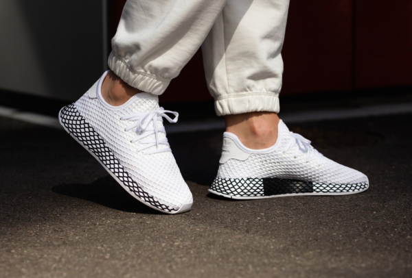 Giày Adidas Deerupt S 'White Black' BD7874 - Ảnh 4
