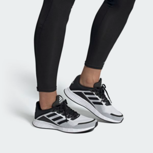 Alternative view of Giày Adidas Duramo SL 'White Black' FW7103