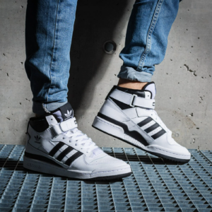 Alternative view of Giày Adidas Forum Mid 'White Black' FY7939