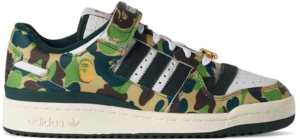 Giay Adidas Forum Low 84 x BAPE '30th Anniversary Green' ID4771