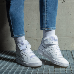 Alternative view of Giày Adidas Originals Kids' Grade School Forum Mid FZ2086