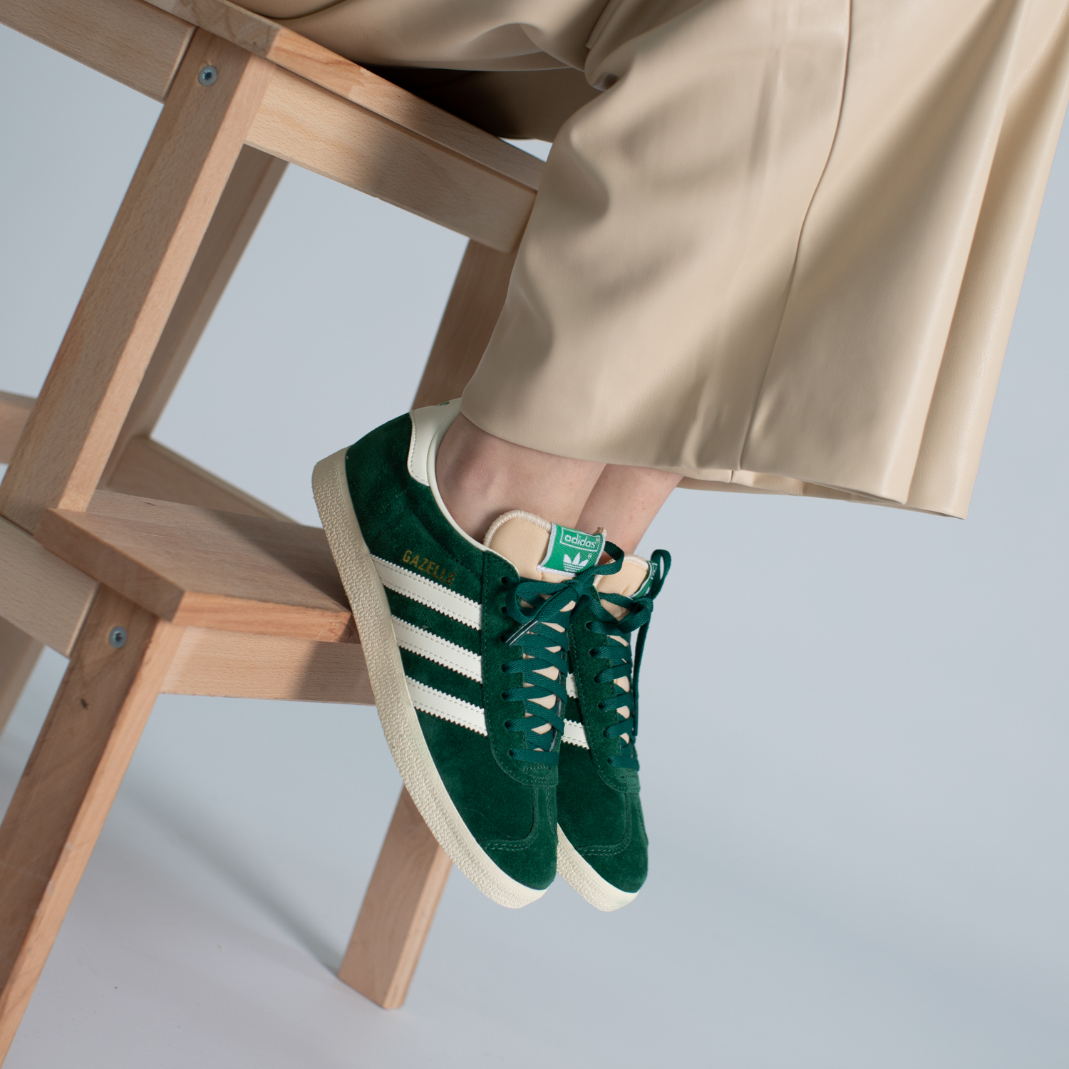 Giày Adidas Originals Gazelle 'Dark Green' GY7338 - Authentic-Shoes