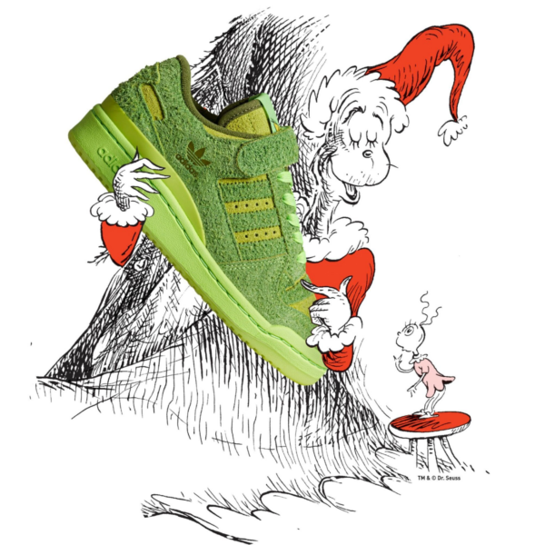 Giày Adidas Forum Low 'The Grinch' ID4315 - Hình ảnh 5