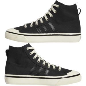 Giay Adidas Originals Nizza High Rf 74 'Black' GX8488