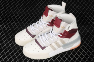 Alternative view of Giày Adidas Rivalry Rm Chi Boost 'Cloud White Pink Red' EG9314