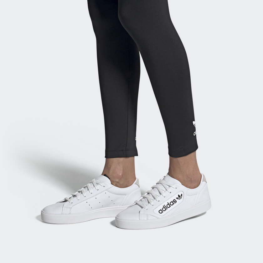 Giày Adidas Wmns Sleek 'Cloud White' EF4935 - Authentic-Shoes