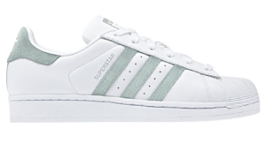 Giày Adidas Superstar Wmns 'Green Silver Metallic' B41509