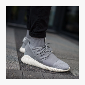 Alternative view of Giày Adidas Tubular Doom PK 'Medium Solid Grey' S74920