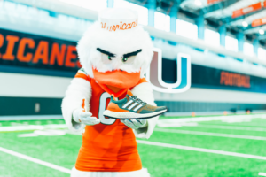 Giay Adidas Ultra 4D 'Miami Hurricanes' Q46439