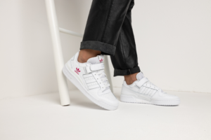 Giay Adidas Forum Low 'White Shock Pink' G58001