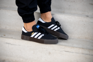 Giay Adidas Sambarose 'Black White Gum' B28156