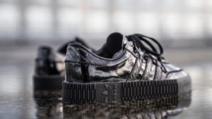 Alternative view of Giày Adidas Wmns Sambarose 'Patent Black'  CG6618