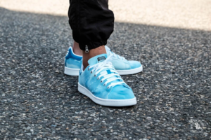 Giay Adidas Pharrell x Hu Holi x Stan Smith 'Blue' AC7045