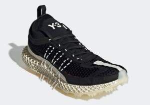 Alternative view of Giày Adidas Y-3 Runner 4D 'Black White' GX1091