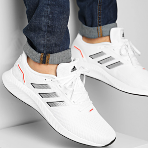 Alternative view of Giày Adidas Runfalcon 2.0 'White Silver Metallic' FY5944