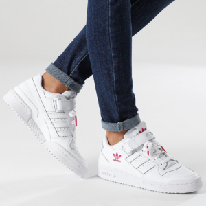 Giay Adidas Forum Low 'White Shock Pink' G58001