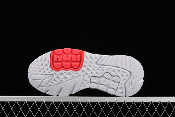 Giày Adidas Nite Jogger 2019 Boost Cloud White Red FV1310 - Hình ảnh 5