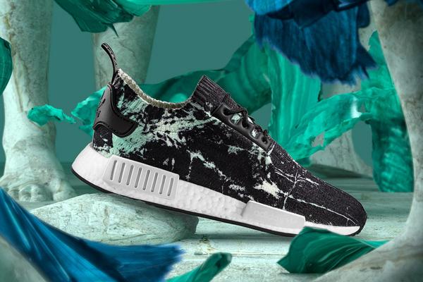 Giày Adidas NMD R1 PK "Green Marble" BB7996 - Hình ảnh 8