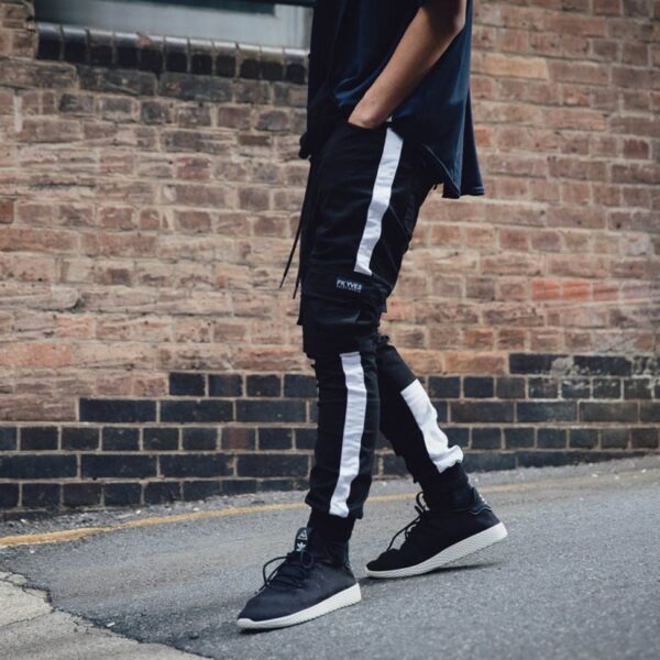 Giày Adidas Pharrell x Tennis HU 'Core Black' AQ1056 - Hình ảnh 3