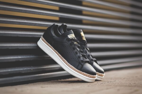 Giày Adidas Stan Smith New Bold Nere Bianche DA9536 - Hình ảnh 4