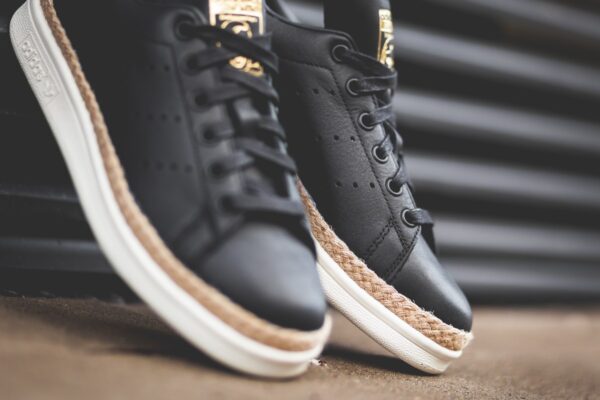 Giày Adidas Stan Smith New Bold Nere Bianche DA9536 - Hình ảnh 5