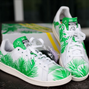 Alternative view of Giày Adidas Pharrell x BBC x Stan Smith 'Palm Tree Pack' S82071