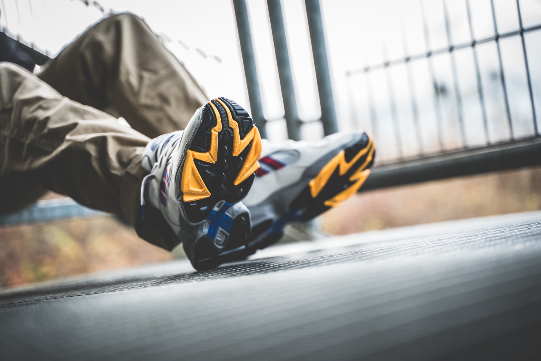 Giày Adidas Yung 1 Grey Two 'Collegiate Royal Scarlet' CG7127 - Ảnh 4