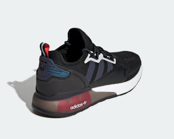 Giày Adidas ZX 2K Boost 'Black Shock Red' FX7475 - Hình ảnh 6