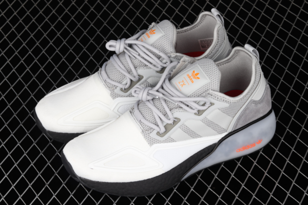 Giày Adidas ZX 2K Boost 'White Grey' H67573 - Hình ảnh 4