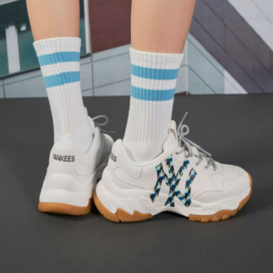 Giay MLB BigBall Chunky Cube 'Monogram New York Yankees' 3ASHCGM2N-50WHS