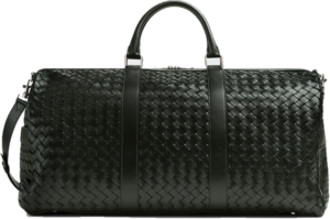 Tui Bottega Veneta Large Intrecciato Duffle 'Dark Green' 650061V2E413009