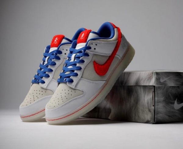 Giày Nike Dunk Low Retro Year of the Rabbit 'White Varsity Royal' FD4203-161 - Hình ảnh 13