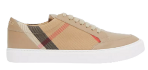 Giày Burberry House Check Cotton Sneakers Tan 80243301