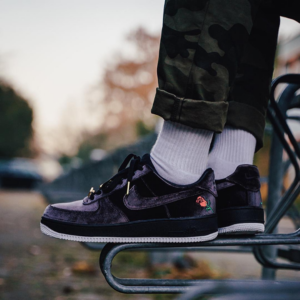 Alternative view of Giày Nike Air Force 1 07 QS 'Velvet Rose' AH8462-003