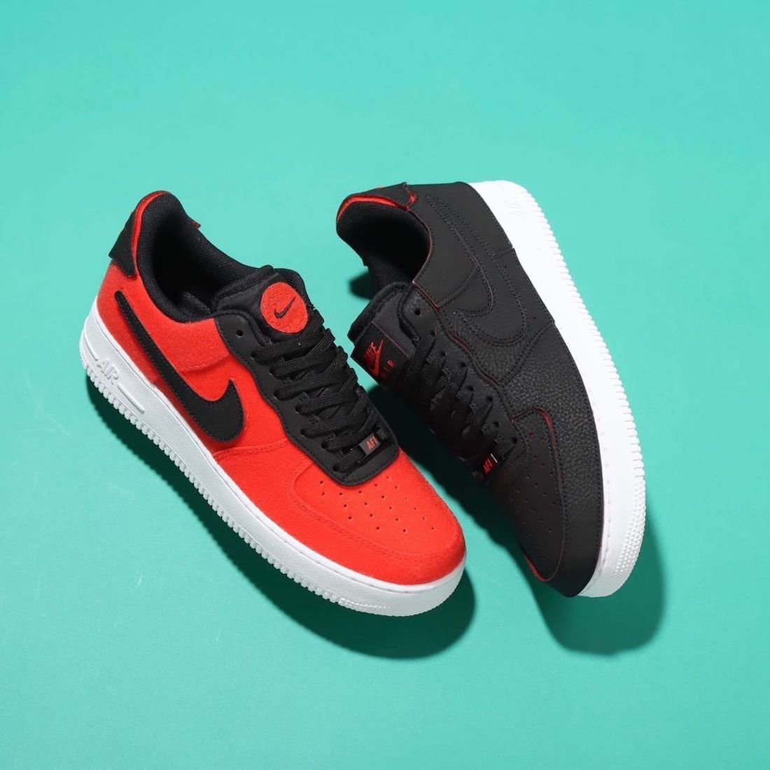 Giày Nike Air Force 1 Low 1 Black Chile Red DD2429-001