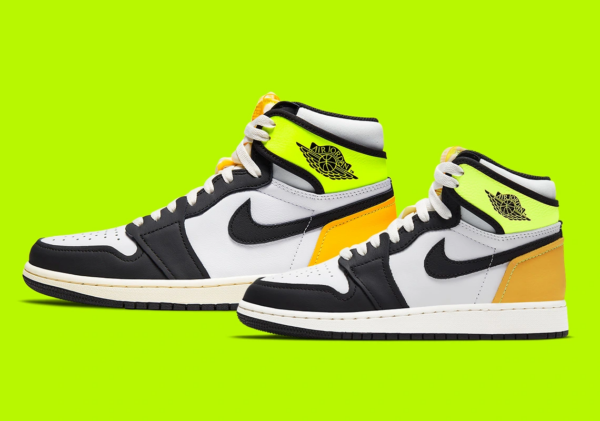 Giày Nike Air Jordan 1 Retro High OG 'Volt Gold' 555088-118 - Hình ảnh 8