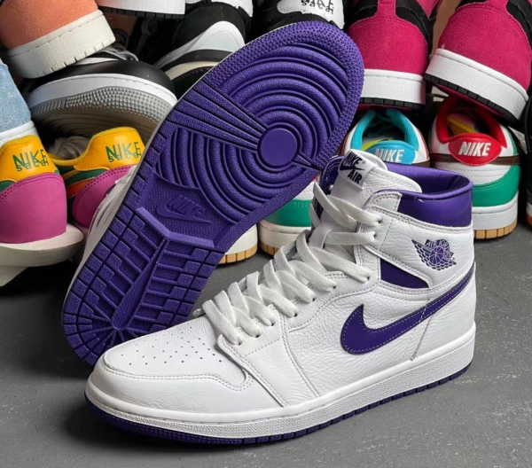 Giày Nike Wmns Air Jordan 1 High OG 'Court Purple' CD0461-151 - Hình ảnh 6