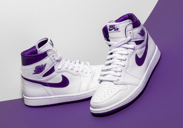 Giày Nike Wmns Air Jordan 1 High OG 'Court Purple' CD0461-151 - Hình ảnh 8