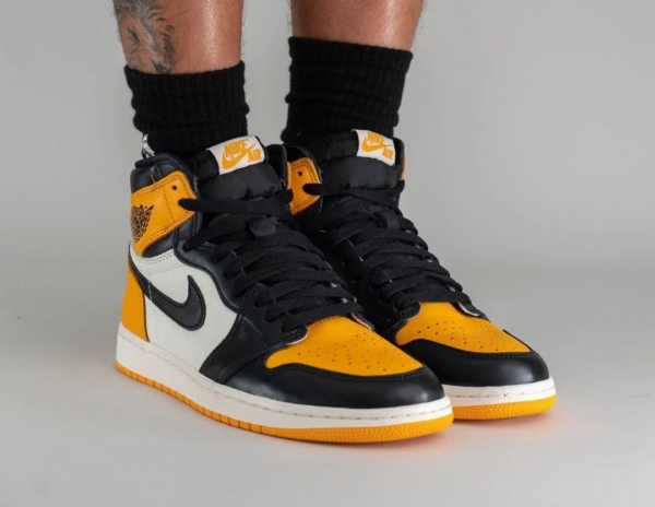 Giày Nike Air Jordan 1 Retro High OG GS 'Taxi' 575441-711 - Hình ảnh 4