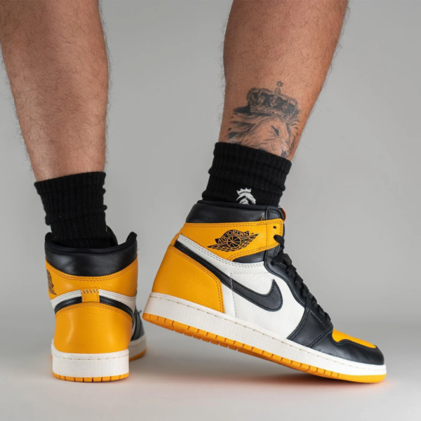 Giày Nike Air Jordan 1 Retro High OG GS 'Taxi' 575441-711 - Hình ảnh 2