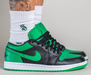 Giay Nike Air Jordan 1 Low 'Lucky Green' 553558-065