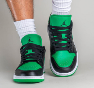Giay Nike Air Jordan 1 Low 'Lucky Green' 553558-065