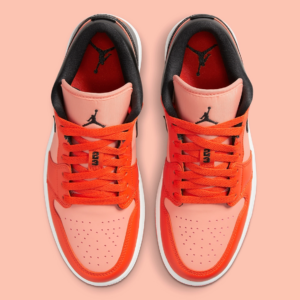 Giay Nike Air Jordan 1 Low SE 'Rush Orange Black' DM3379-600